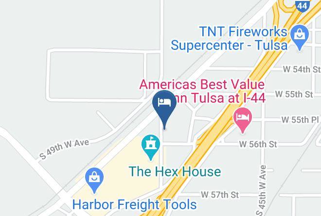 Tulsa - Interstate Inn Maps