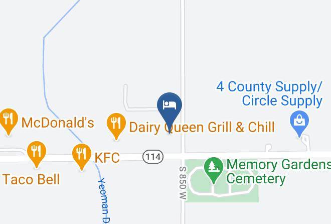 Jasper - Interstate Motel Rensselaer Maps