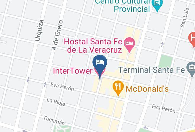 Santa Fe - Intertower Hotel Maps