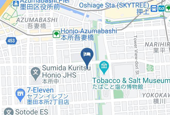 Sumida Ward - Inthehood Oshiage Maps