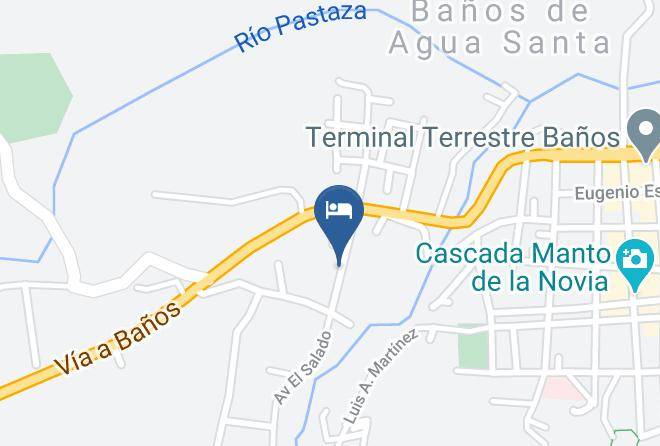 Banos De Agua Santa - Inti Luna Maps