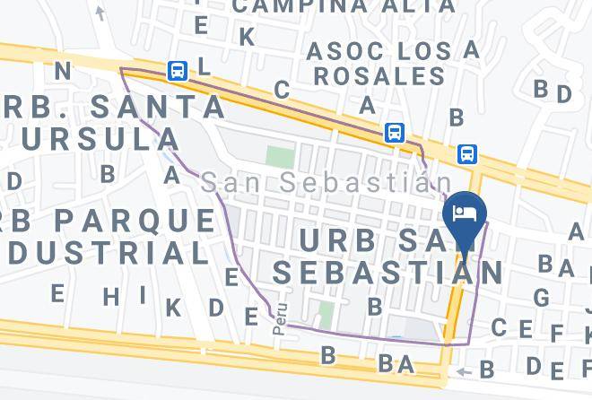 San Sebastian - Inti Tampu Inn Cusco Maps