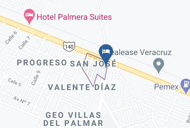 Veracruz San Jose - Intimisimo Veracruz Maps