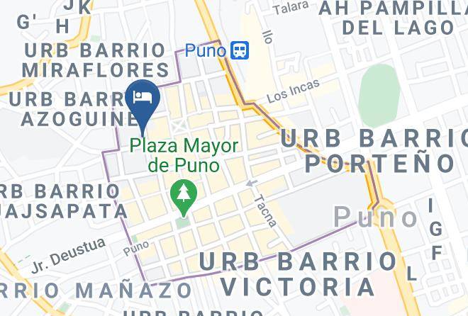 Puno - Intiqa Hotel Maps