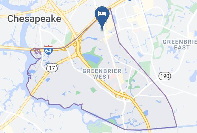 Chesapeake City - Intown Suites Extended Stay Chesapeake Va Battlefield Blvd Maps