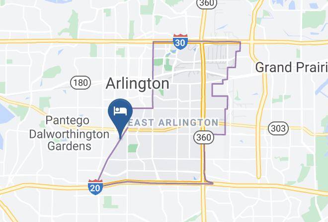 Tarrant - Intown Suites Extended Stay Arlington Tx Central Maps