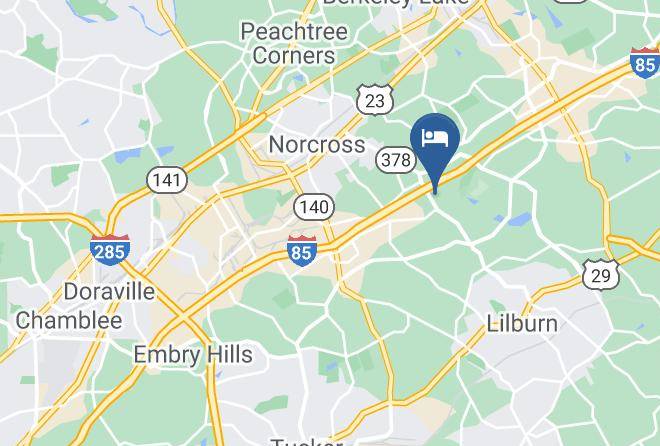 Gwinnett - Intown Suites Extended Stay Atlanta Ga Indian Trail Maps