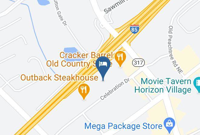 Gwinnett - Intown Suites Extended Stay Atlanta Ga Suwanee Maps