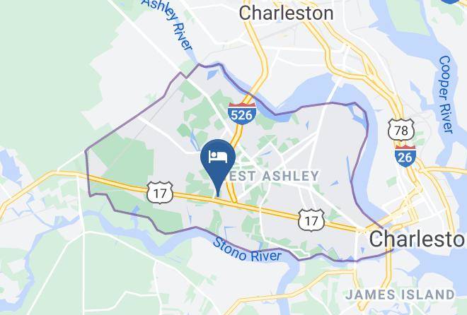 Intown Suites Extended Stay Charleston Sc Savannah Hwy Map