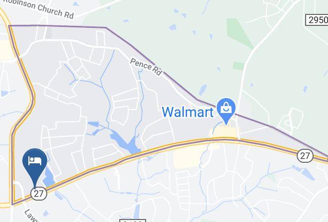 Mecklenburg - Intown Suites Extended Stay Charlotte Nc Albemarle Maps