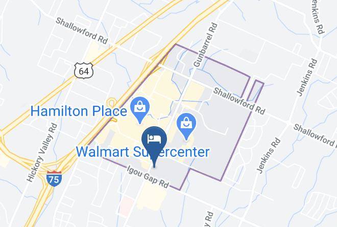 Hamilton - Intown Suites Extended Stay Chattanooga Tn Gunbarrel Maps