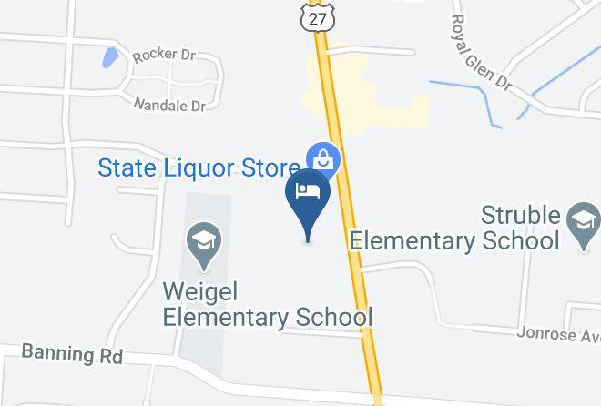 Hamilton - Intown Suites Extended Stay Cincinnati Oh Maps