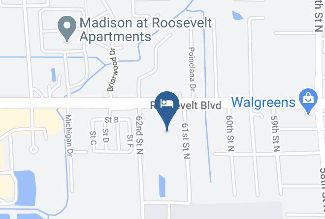Pinellas - Intown Suites Extended Stay Clearwater Fl Maps