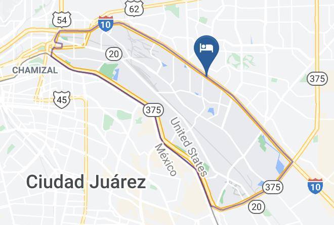 El Paso - Intown Suites Extended Stay El Paso Tx Maps