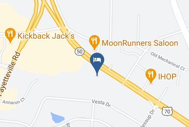 Wake - Intown Suites Extended Stay Garner Nc Maps