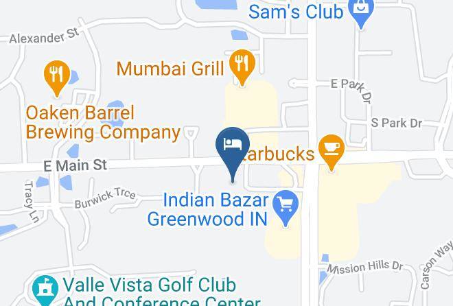 Johnson - Intown Suites Extended Stay Indianapolis In Greenwood Maps