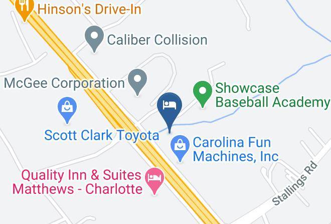 Intown Suites Extended Stay Matthews Nc Indian Trail Map