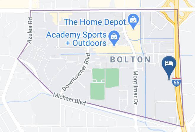 Mobile - Intown Suites Extended Stay Mobile Al South Beltline Maps