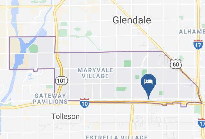 Maricopa - Intown Suites Extended Stay Phoenix Az West Maps