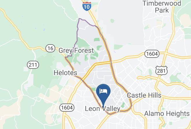 Bexar - Intown Suites Extended Stay San Antonio Tx Leon Valley North Maps
