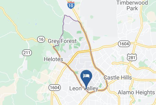 Bexar - Intown Suites Extended Stay San Antonio Tx Leon Valley South Maps
