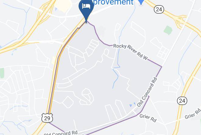 Mecklenburg - Intown Suites Extended Stay Select Charlotte Nc University Maps