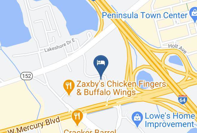 Hampton City - Intown Suites Extended Stay Select Hampton Va Maps