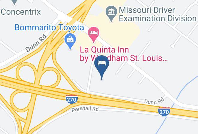 St Louis - Intown Suites Extended Stay St Louis Mo Hazelwood Maps