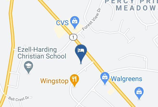 Davidson - Intown Suites Extended Stay Nashville Tn Murfreesboro Pike Maps
