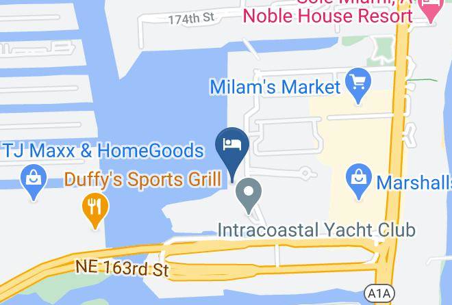 Miami Dade - Intracoastal Yacht Club By Rainbow Maps