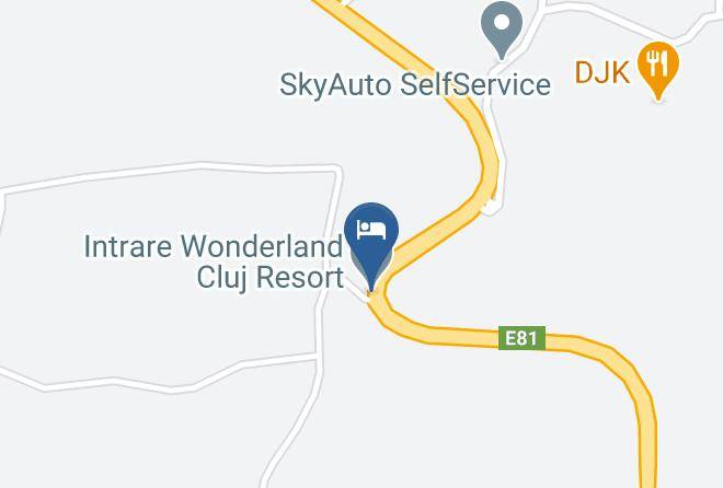 Cluj Napoca - Intrare Wonderland Cluj Resort Maps