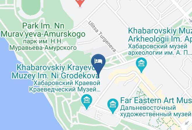 Khabarovsk - Inturist Gostinitsa Maps