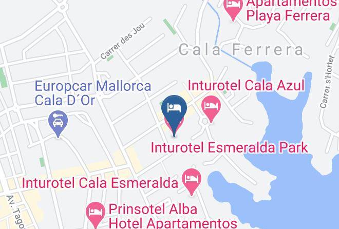 Baleares - Inturotel Esmeralda Park Maps
