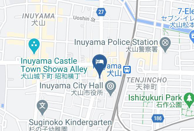 Inuyama City - Inuyama Central Hotel Maps
