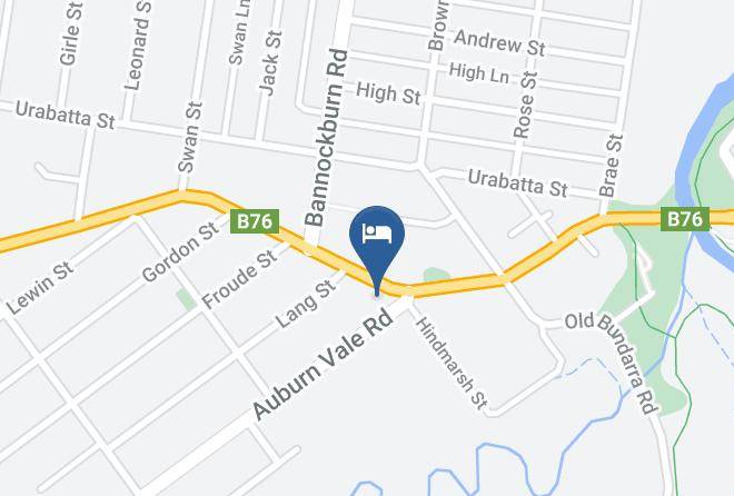 Inverell - Inverell Terrace Motor Lodge Maps