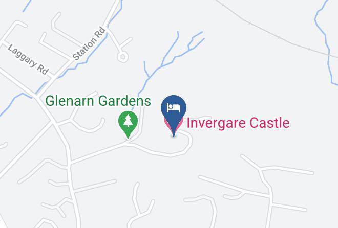 Invergare Castle Map