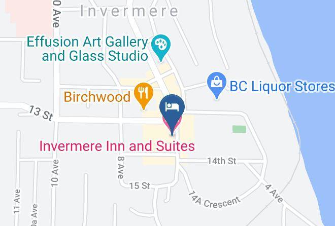 East Kootenay - Invermere Inn And Suites Maps