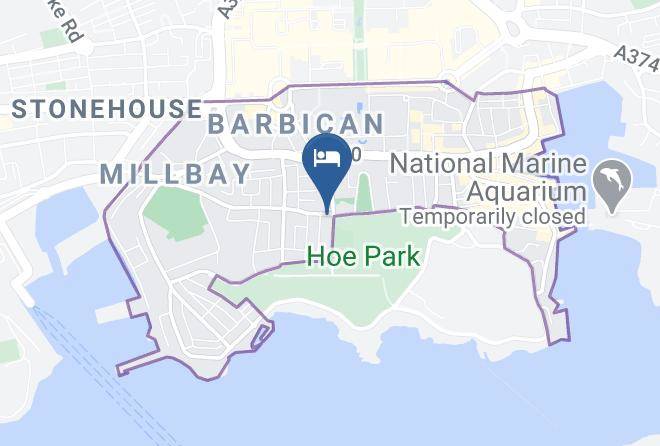 Plymouth - Invicta Hotel Maps