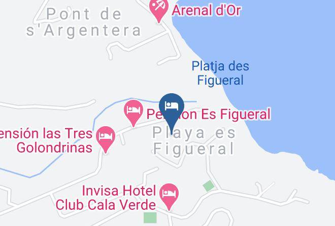 Baleares - Invisa Hotel Club Cala Blanca Maps