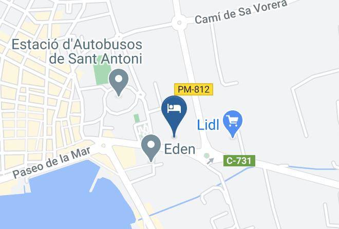 Baleares - Invisa Hotel Es Pla Maps