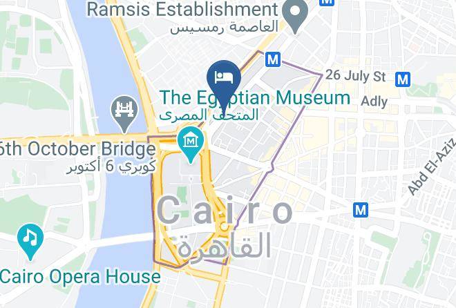 Cairo - Oasis Hotel Downtown Maps