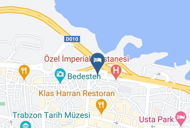 Ortahisar - Invite Hotel Trabzon Maps