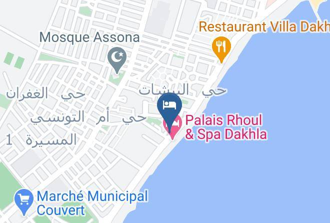 Dakhla - Inyan Dakhla Hotel Maps