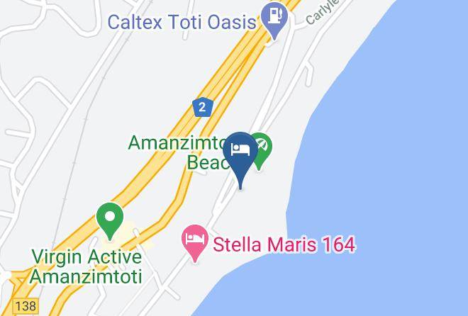 Ethekwini - Inyoni Rocks Cabanas Maps