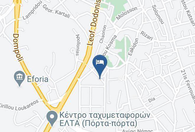 Ioannina - Iokasof Hotel Maps