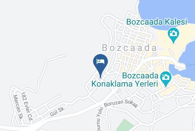 Bozcaada - Iola Otel Maps