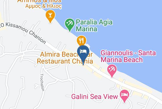 Khania - Iolida Beach Hotel Maps
