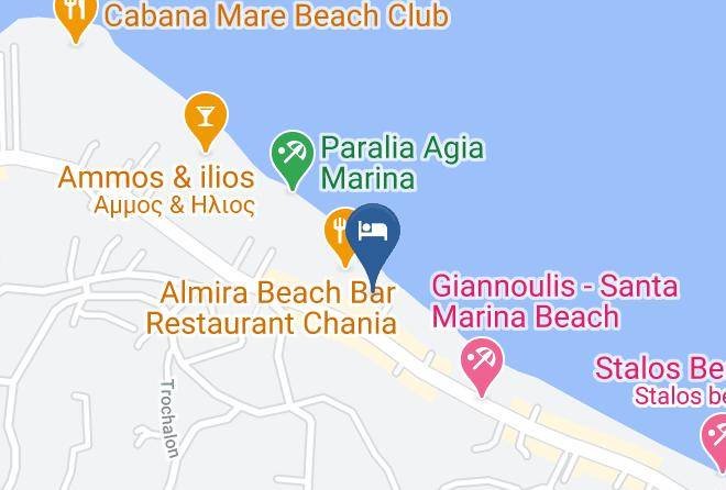 Khania - Iolida Beach Maps