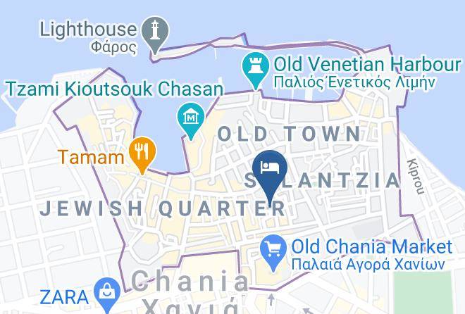 Khania - Ionas Boutique Hotel Maps