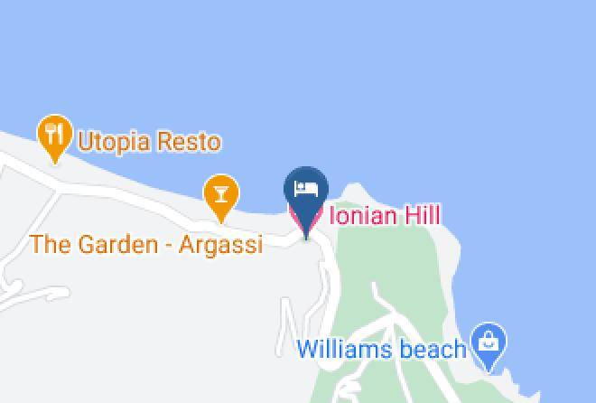 Ionian Hill Hotel Map